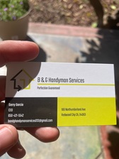 Avatar for B & G Handyman Services - Unlicensed Contractor