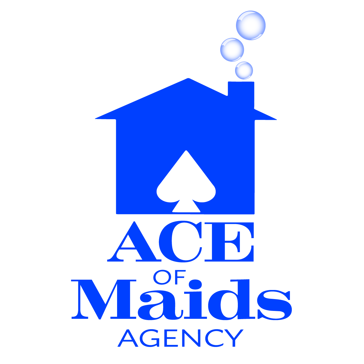 Logo for Ace of Maids Agency