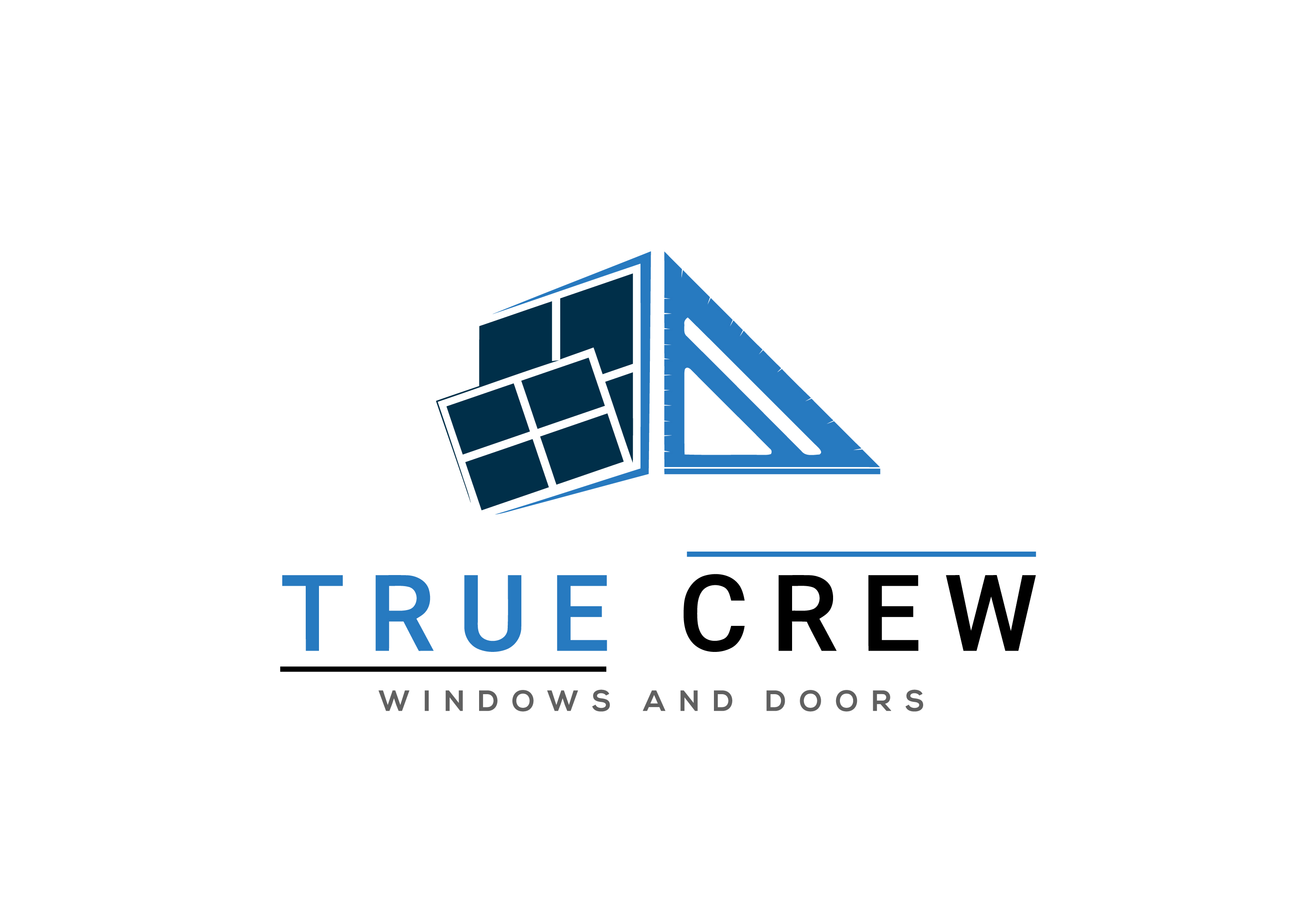 Logo for True Crew Windows and Doors LLC