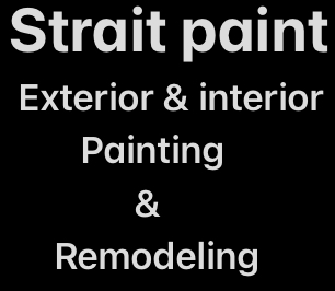 Logo for Straight paint painting services