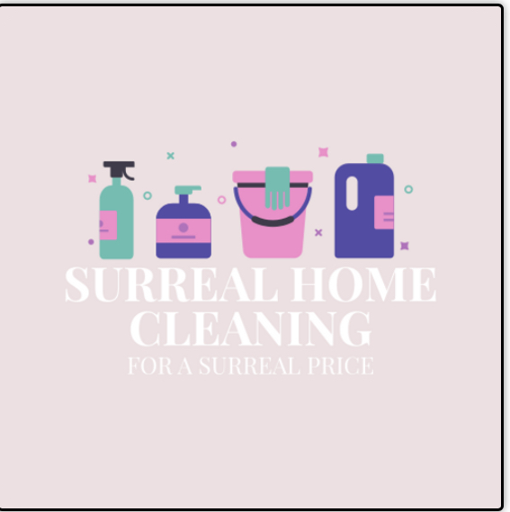 Surreal Cleaning logo