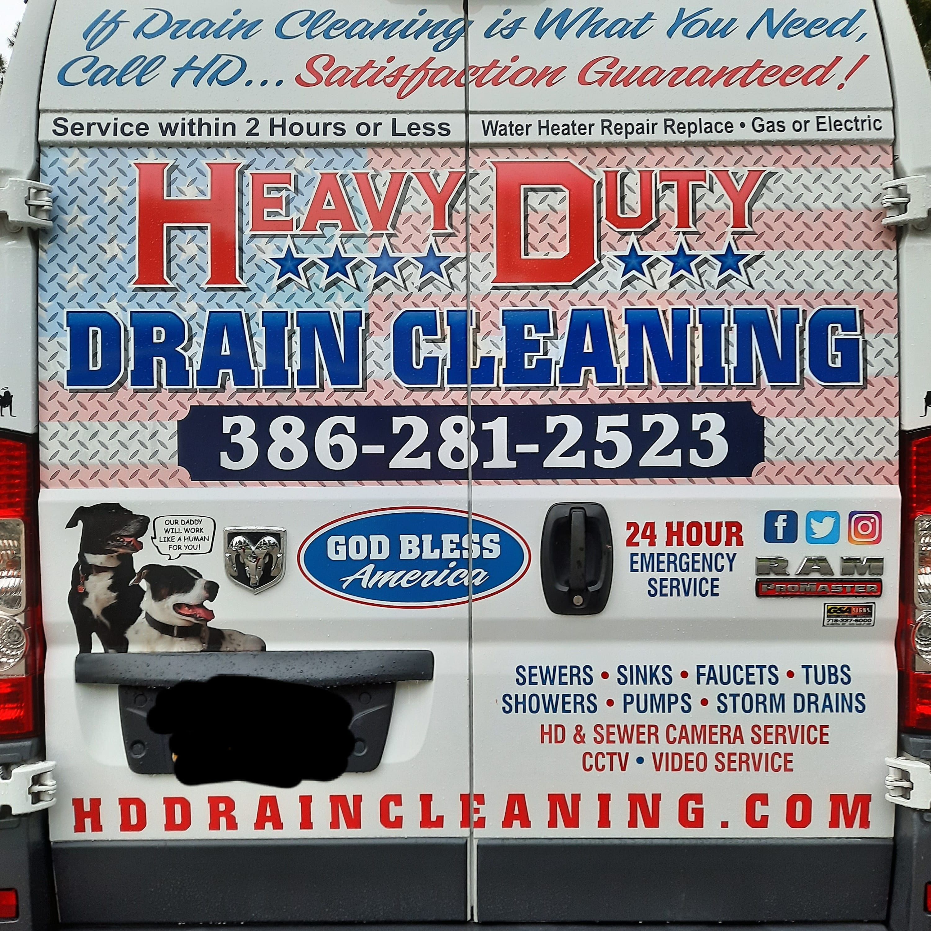 Heavy Duty Drain Cleaning logo