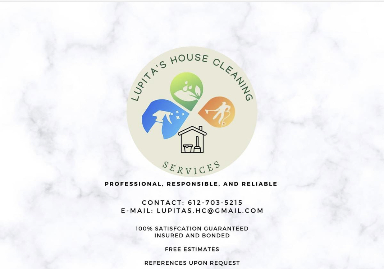 Lupitas house cleaning services logo
