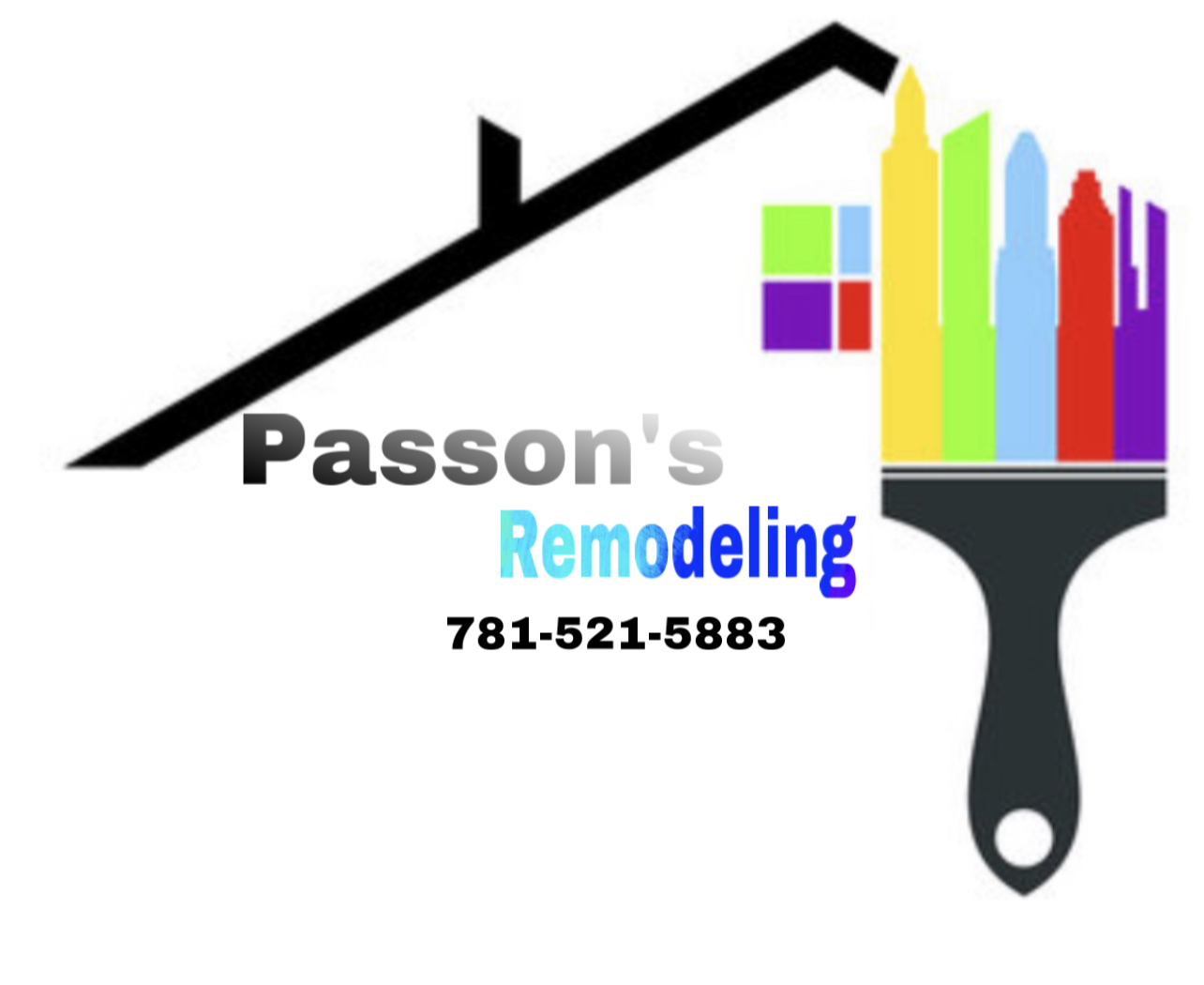 Logo for Passoni remodeling