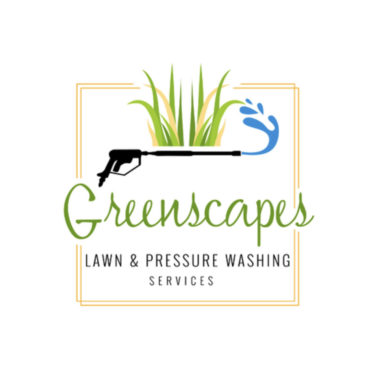 Logo for Greenscapes Lawn and Pressure Washing