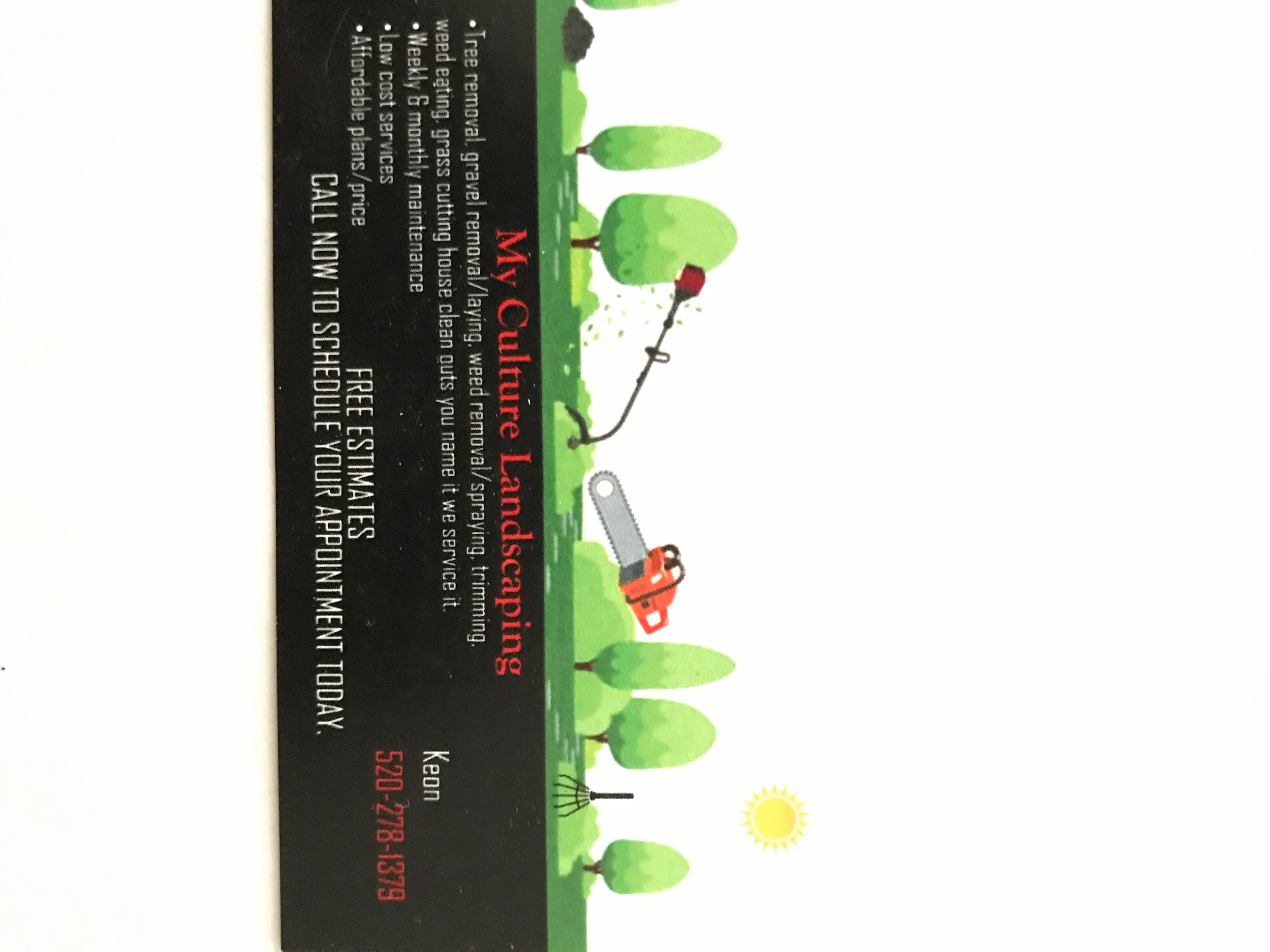 Logo for My Culture Landscaping