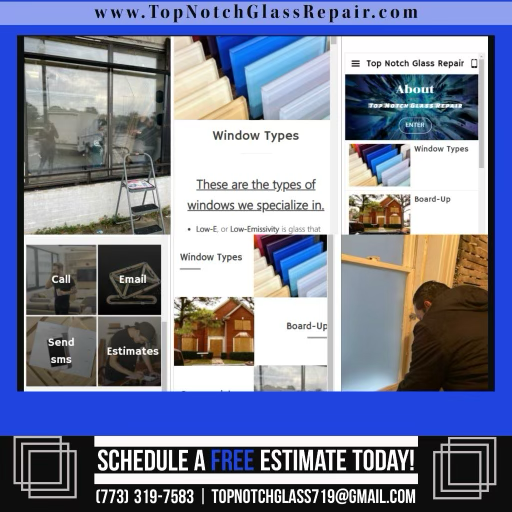Logo for Top Notch Glass Repair