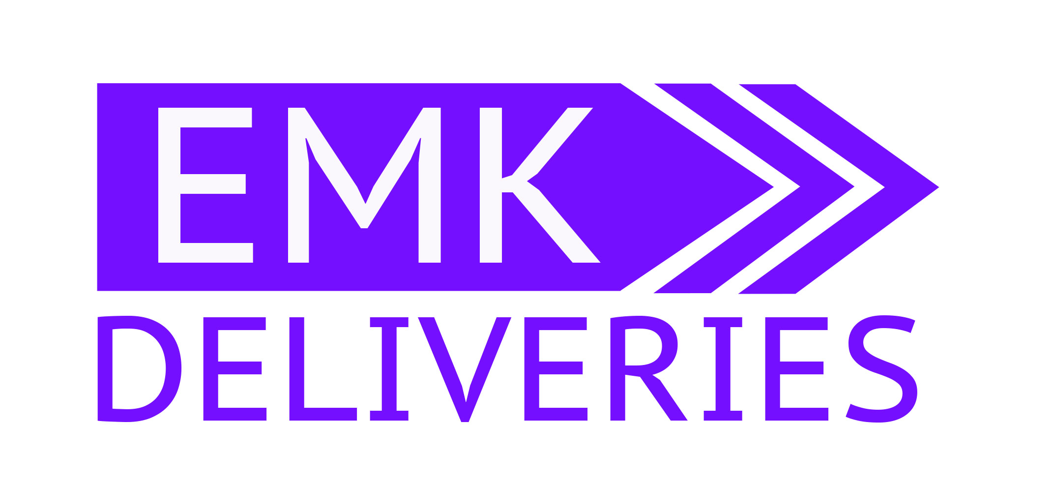 EMK DELIVERIES logo