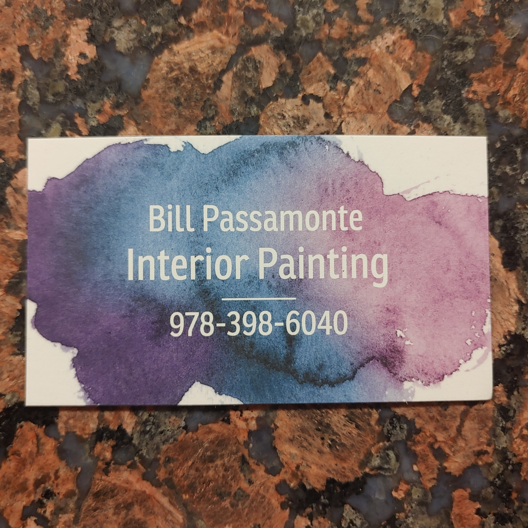 Bill Passamonte Painting logo