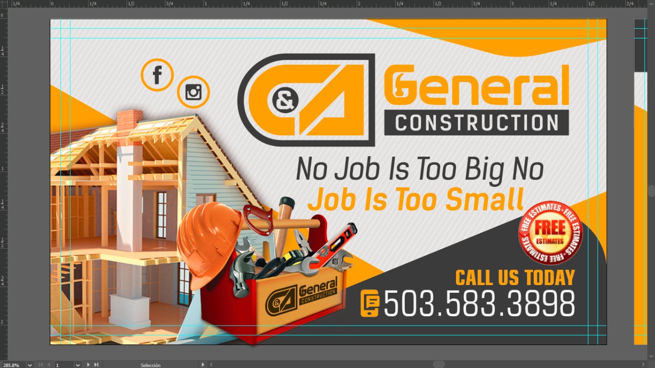 Logo for C&A General Construction
