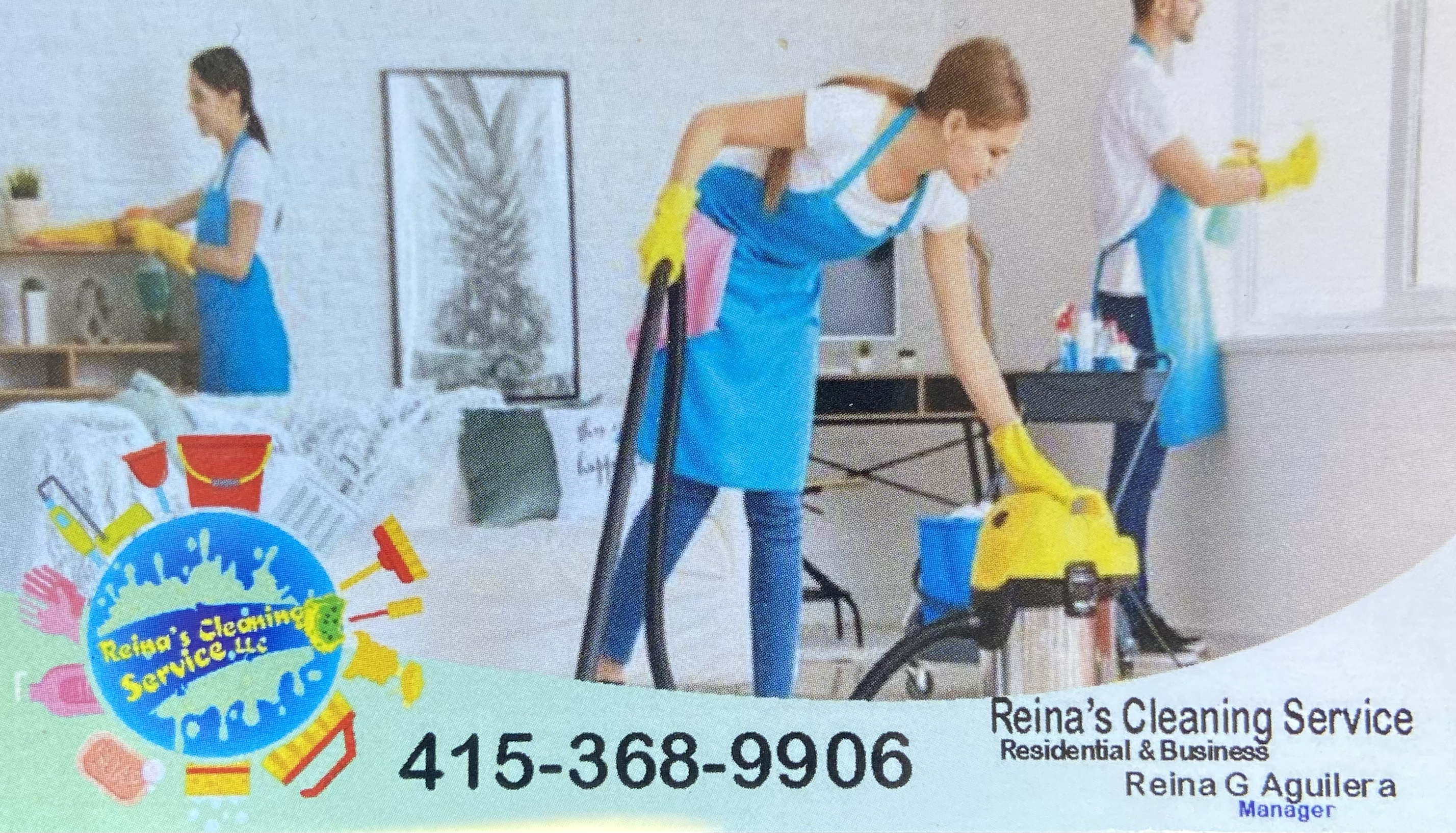 Reina's Cleaning Service logo