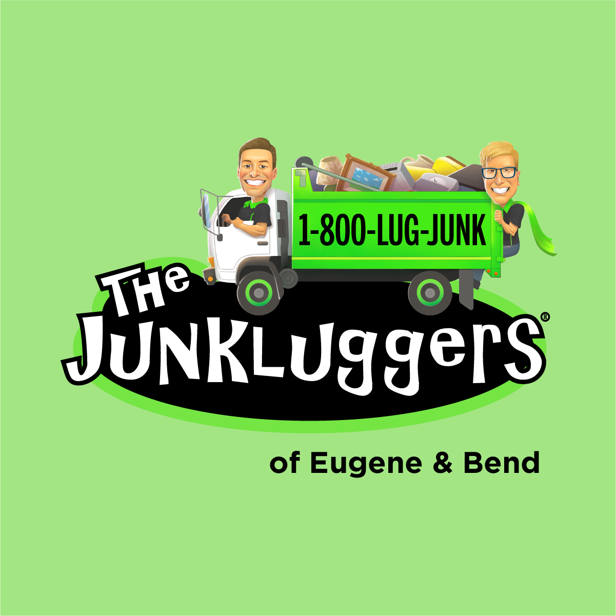 The Junkluggers of Eugene & Bend logo