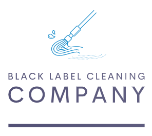 Logo for Black Label Cleaning Company