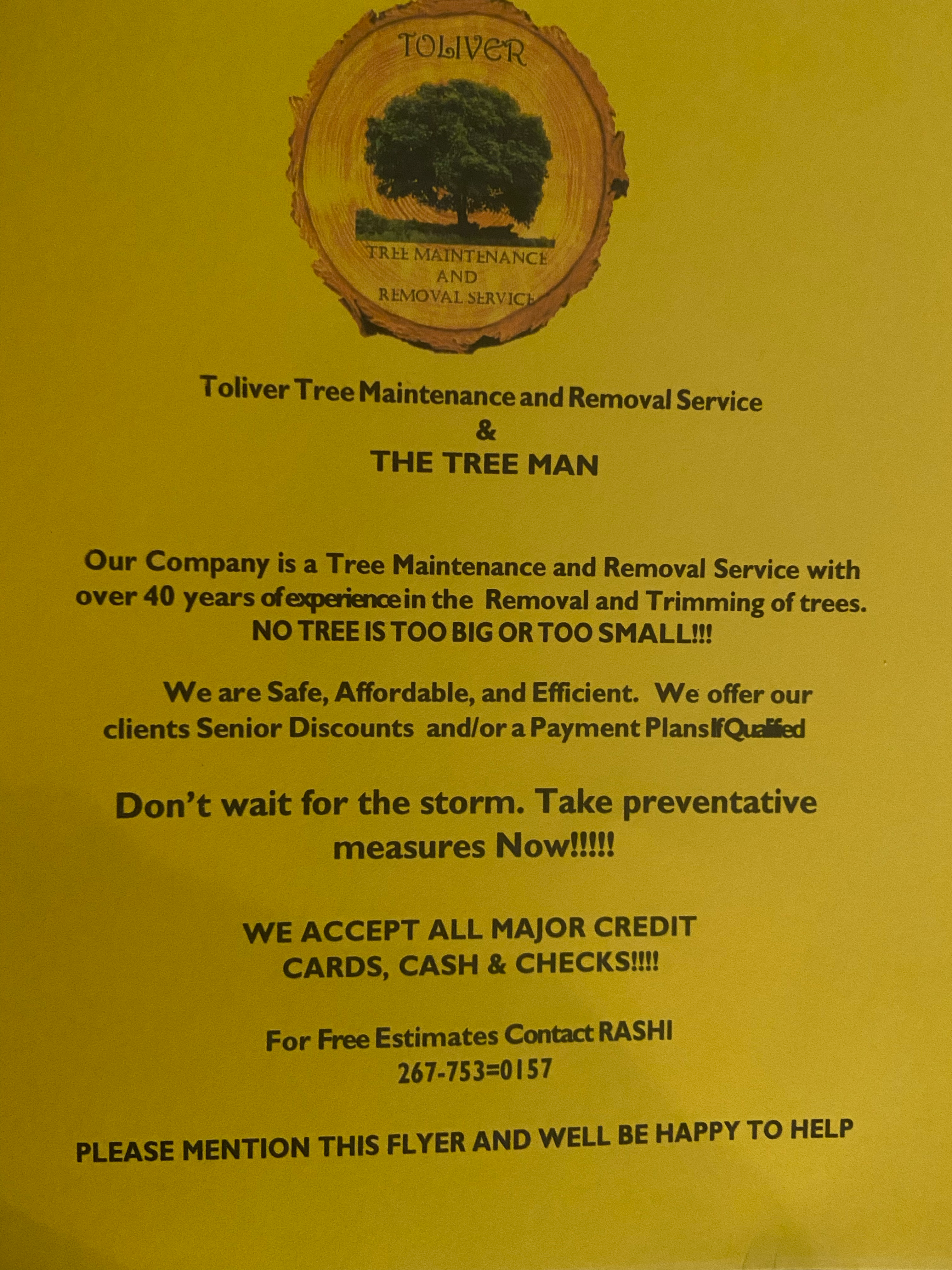 Treeman Tree Service logo