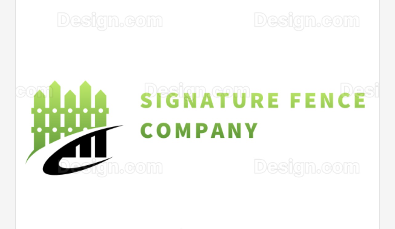 Signature Fence Company logo