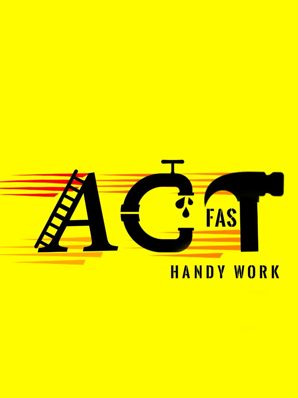 Logo for Act Fast Handy work