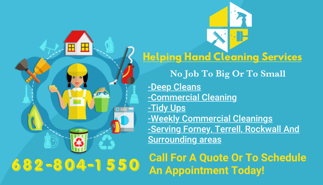 Logo for Helping Hand Cleaning Services