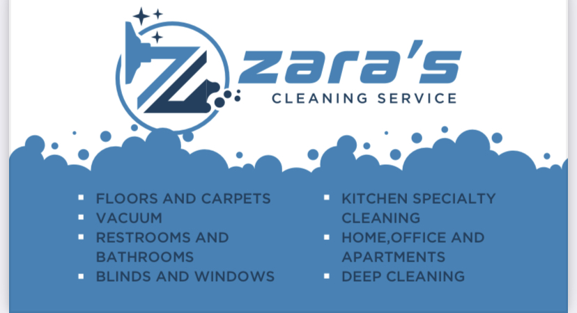 Logo for Zaras Cleaning Service