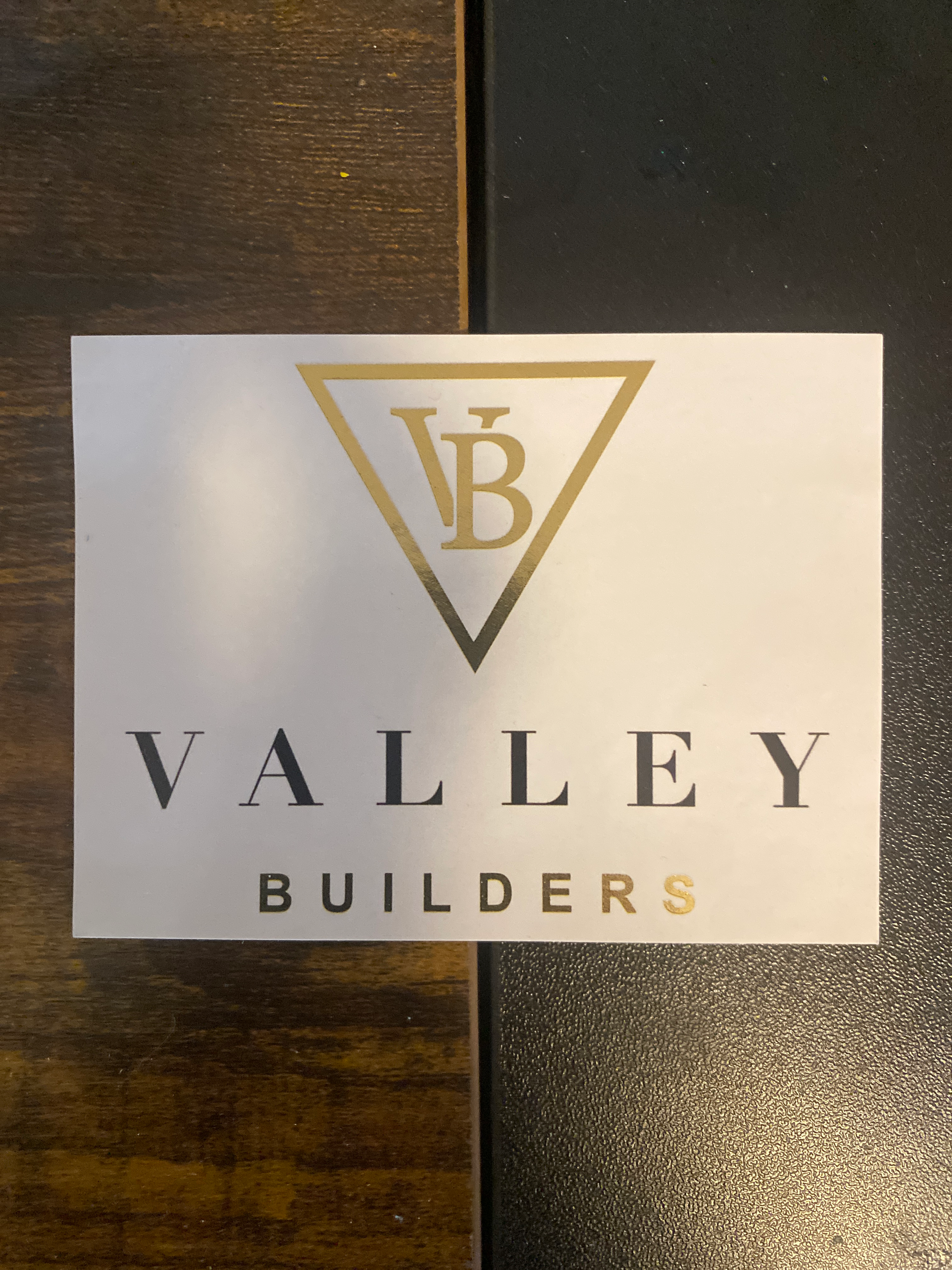 Logo for Valley Builders