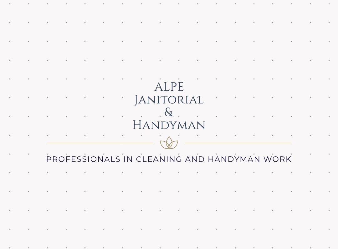 Logo for ALPE Janitorial & Handyman