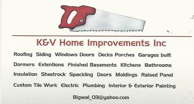 Avatar for K & V Home Improvements Inc