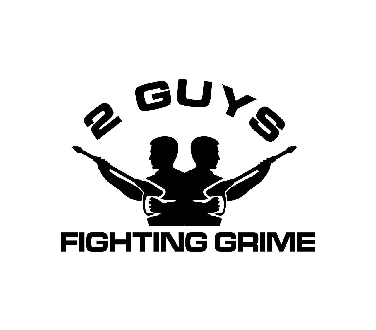 Logo for 2 Guys Fighting Grime