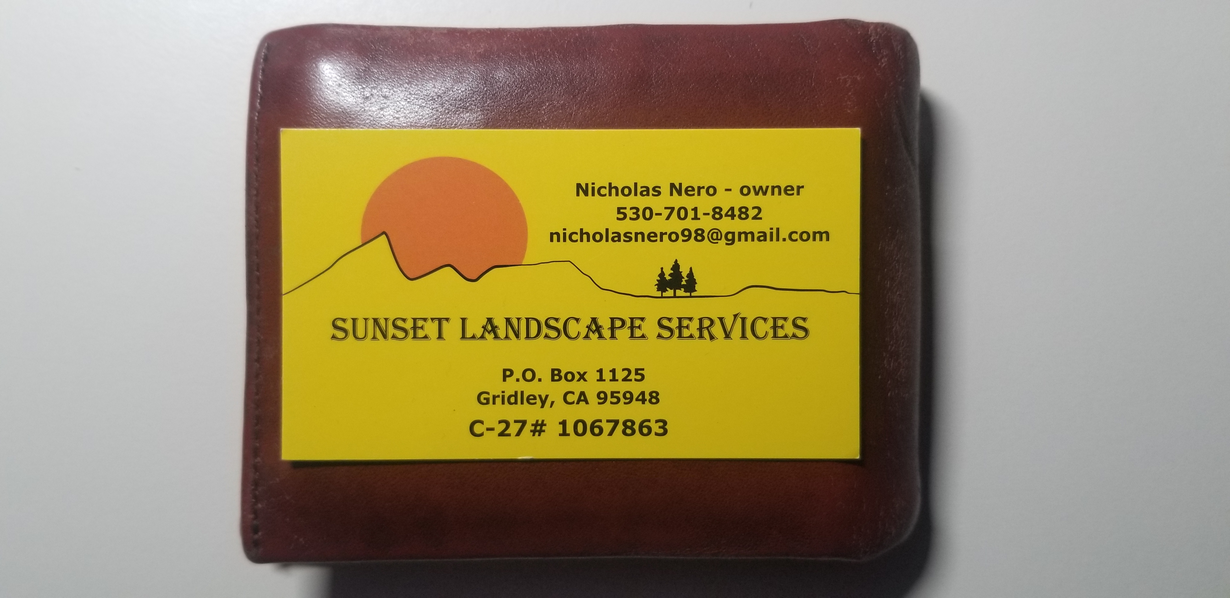 Sunset Landscape Services logo