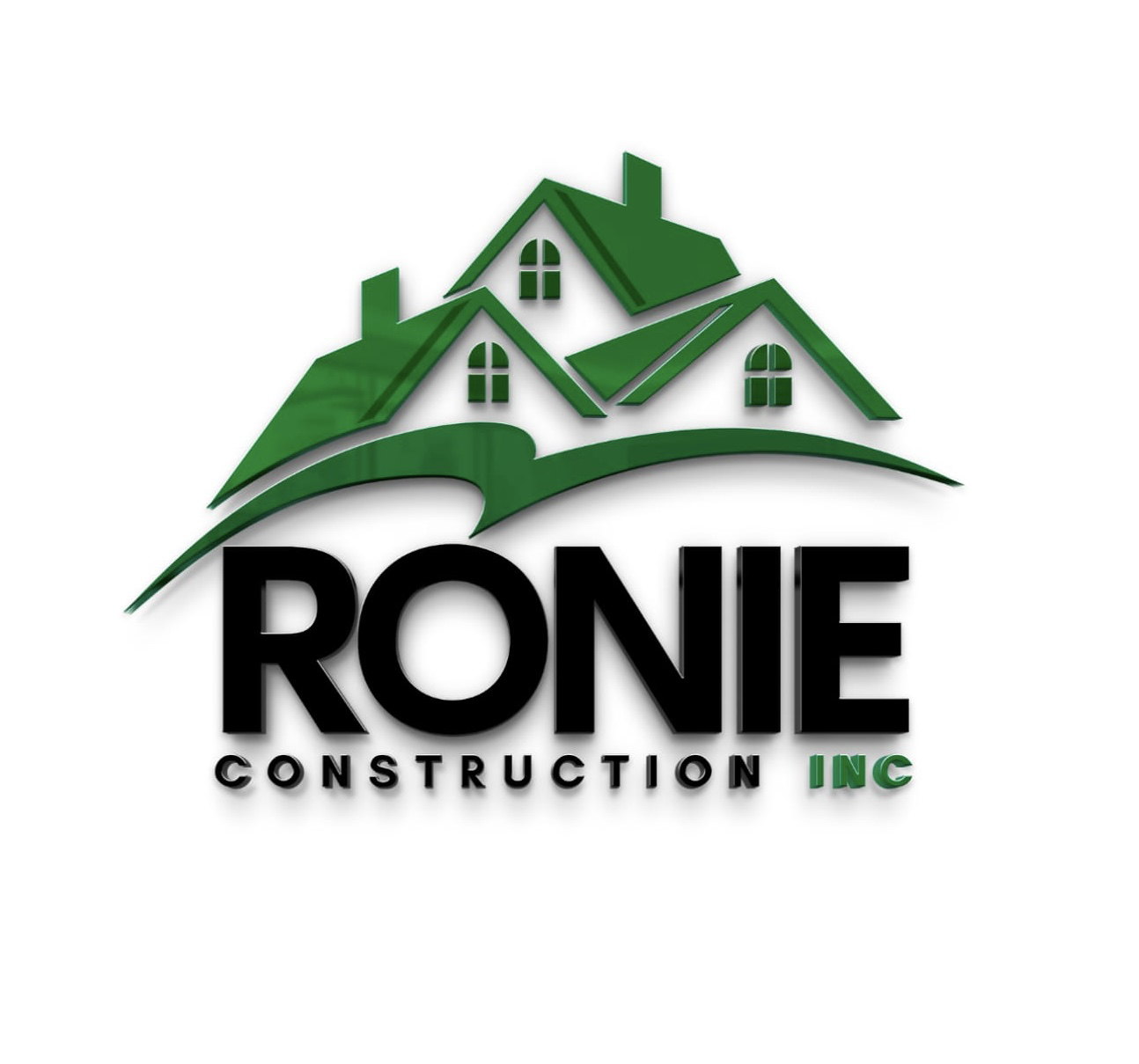 Logo for Ronie construction