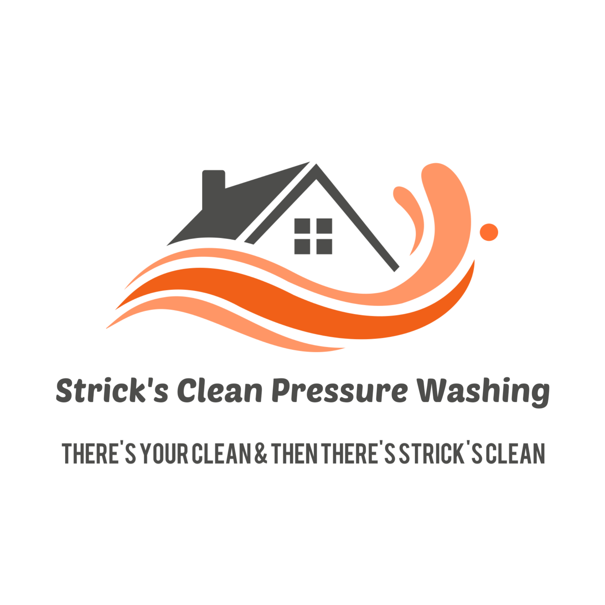 Logo for STRICK'S CLEAN PRESSURE WASHING