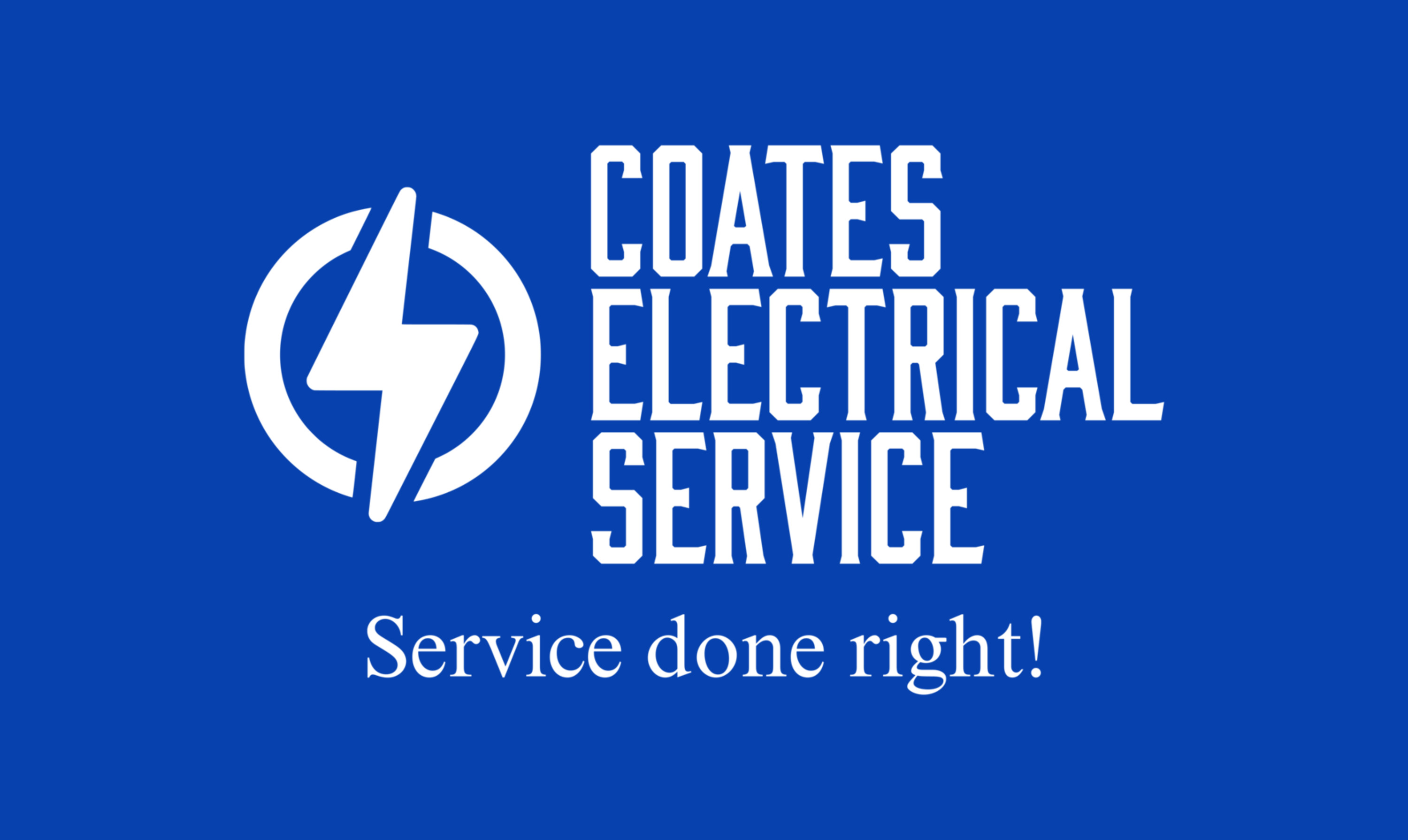 Logo for Coates Electrical Service
