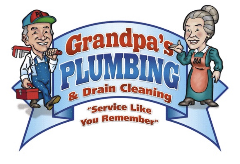 Logo for Grandpa’s Plumbing
