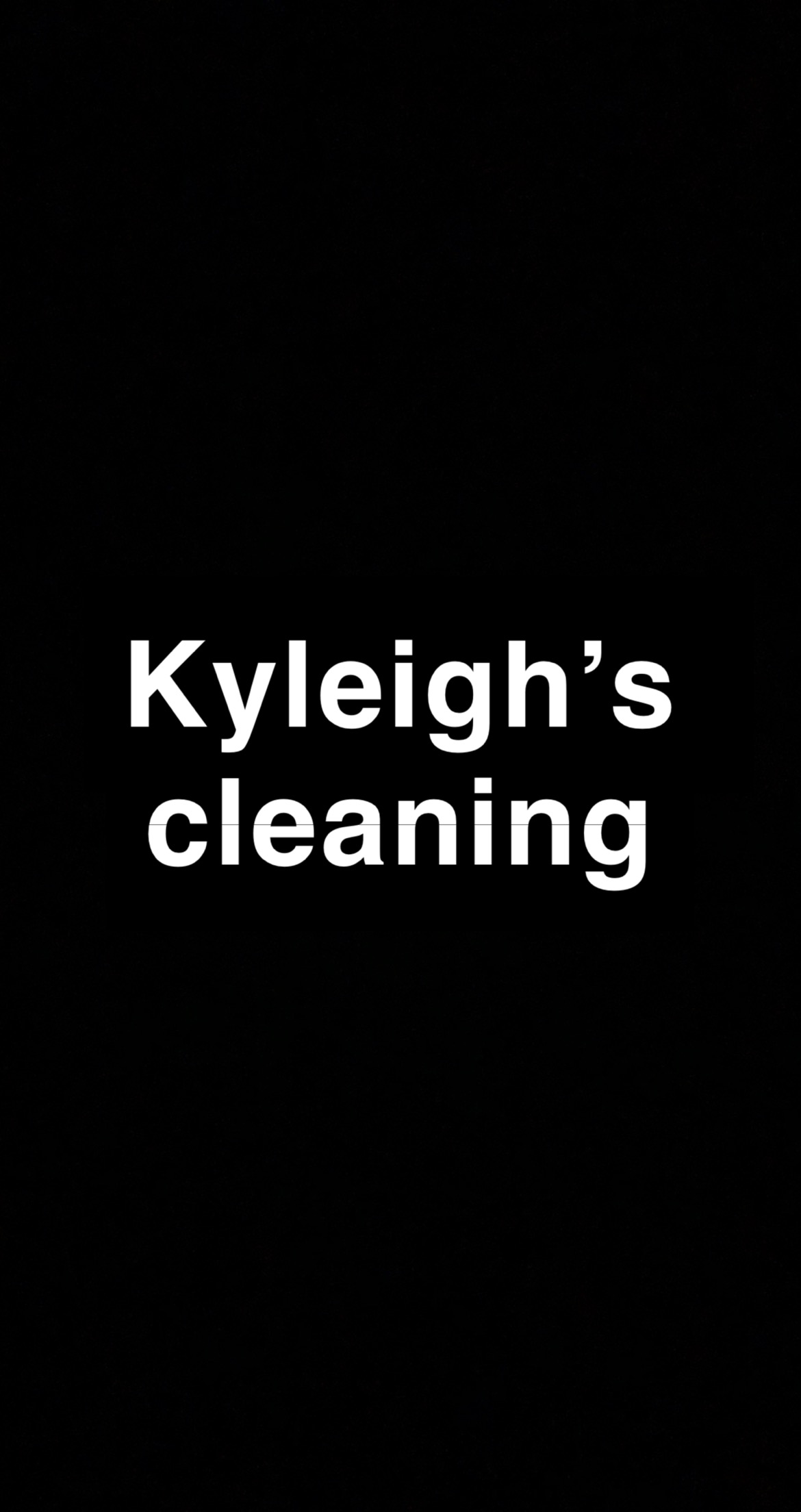 Kyleighs Cleaning logo