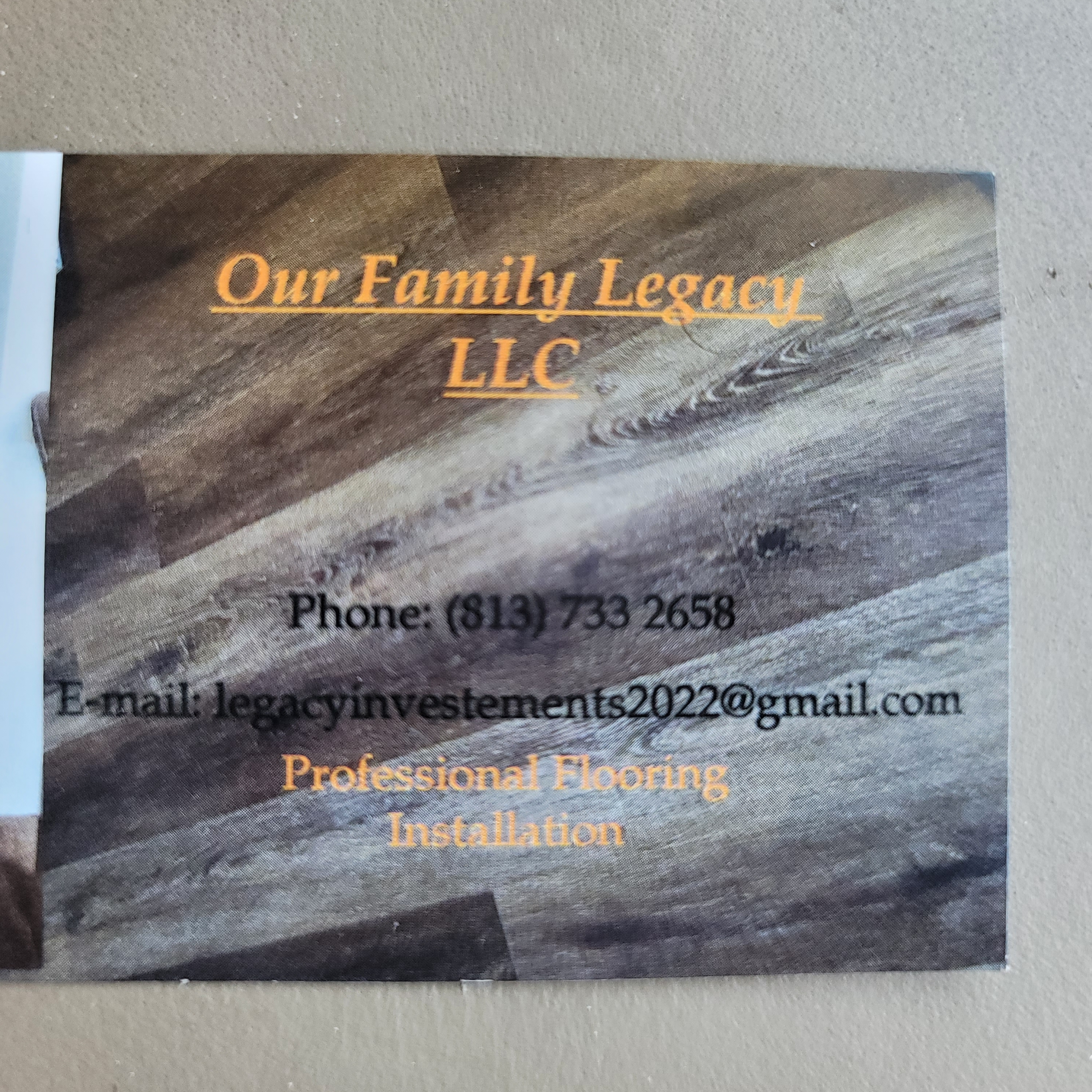 Our Family Legacy logo