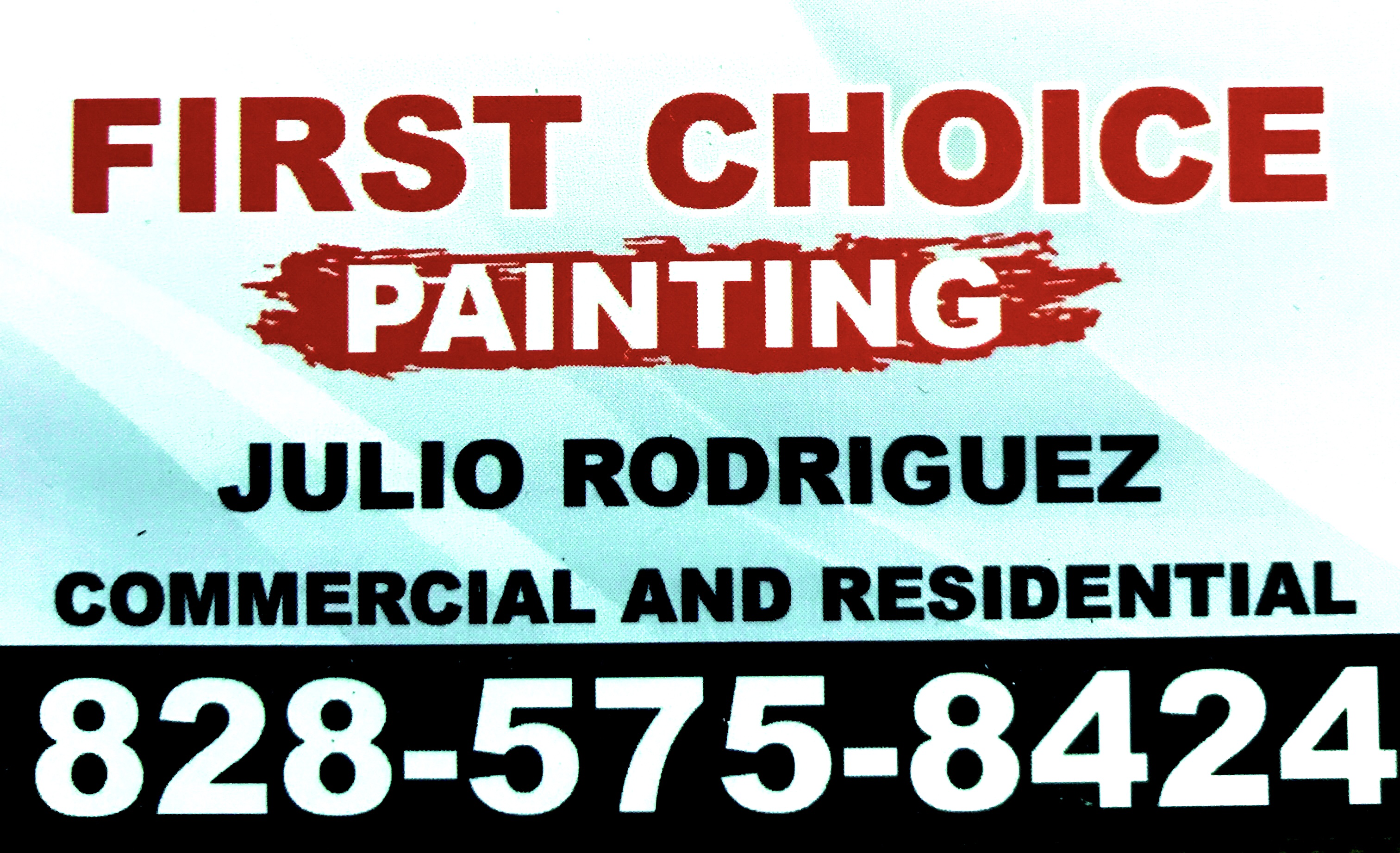 Logo for First Choice Painting
