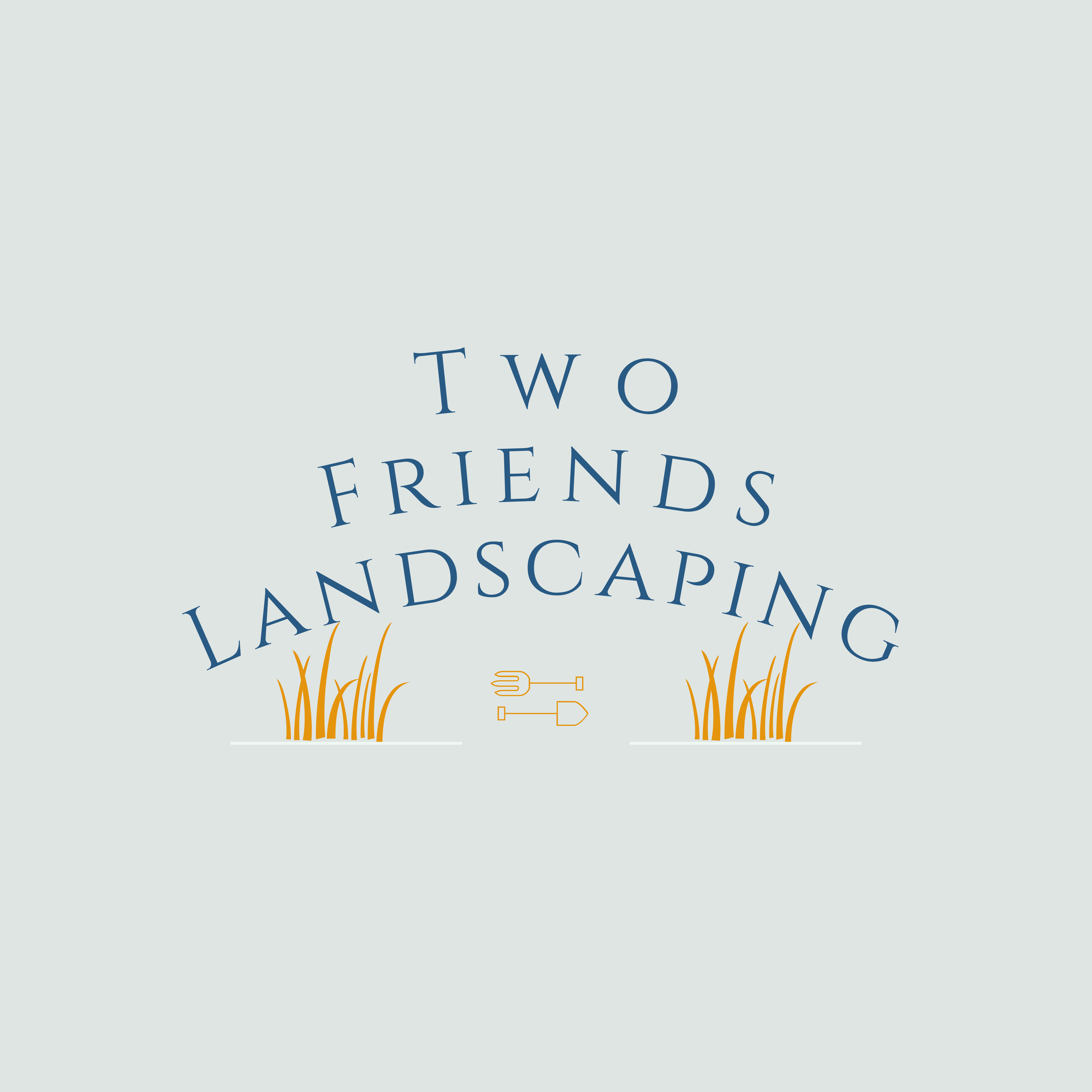 Two Friends Landscaping logo