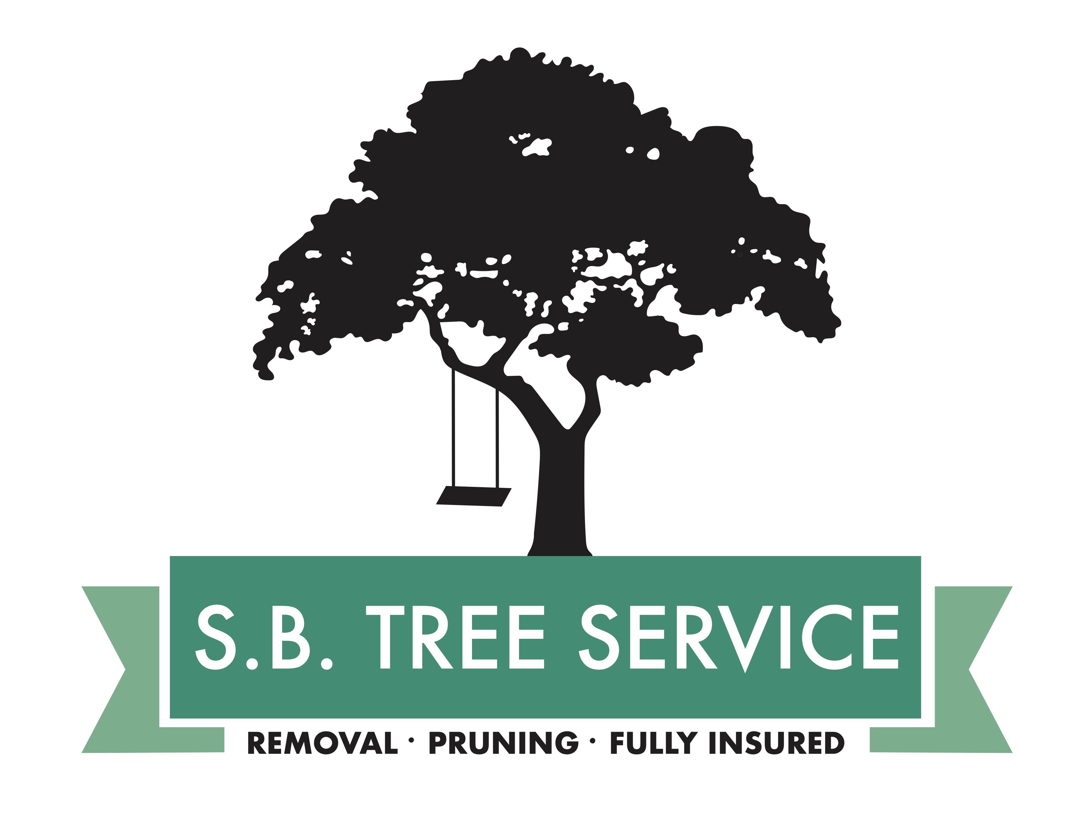 Logo for S.B. Tree Service