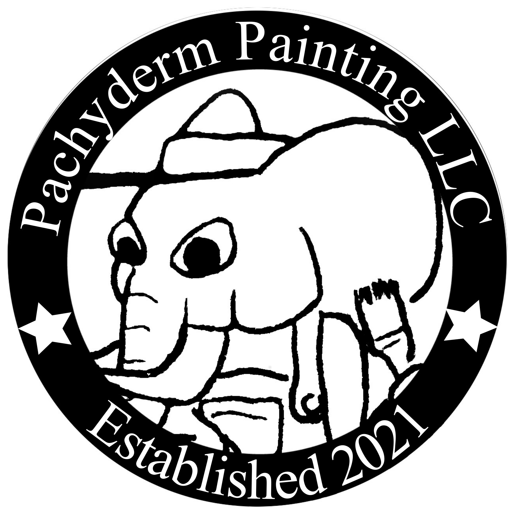 Logo for Pachyderm Painting