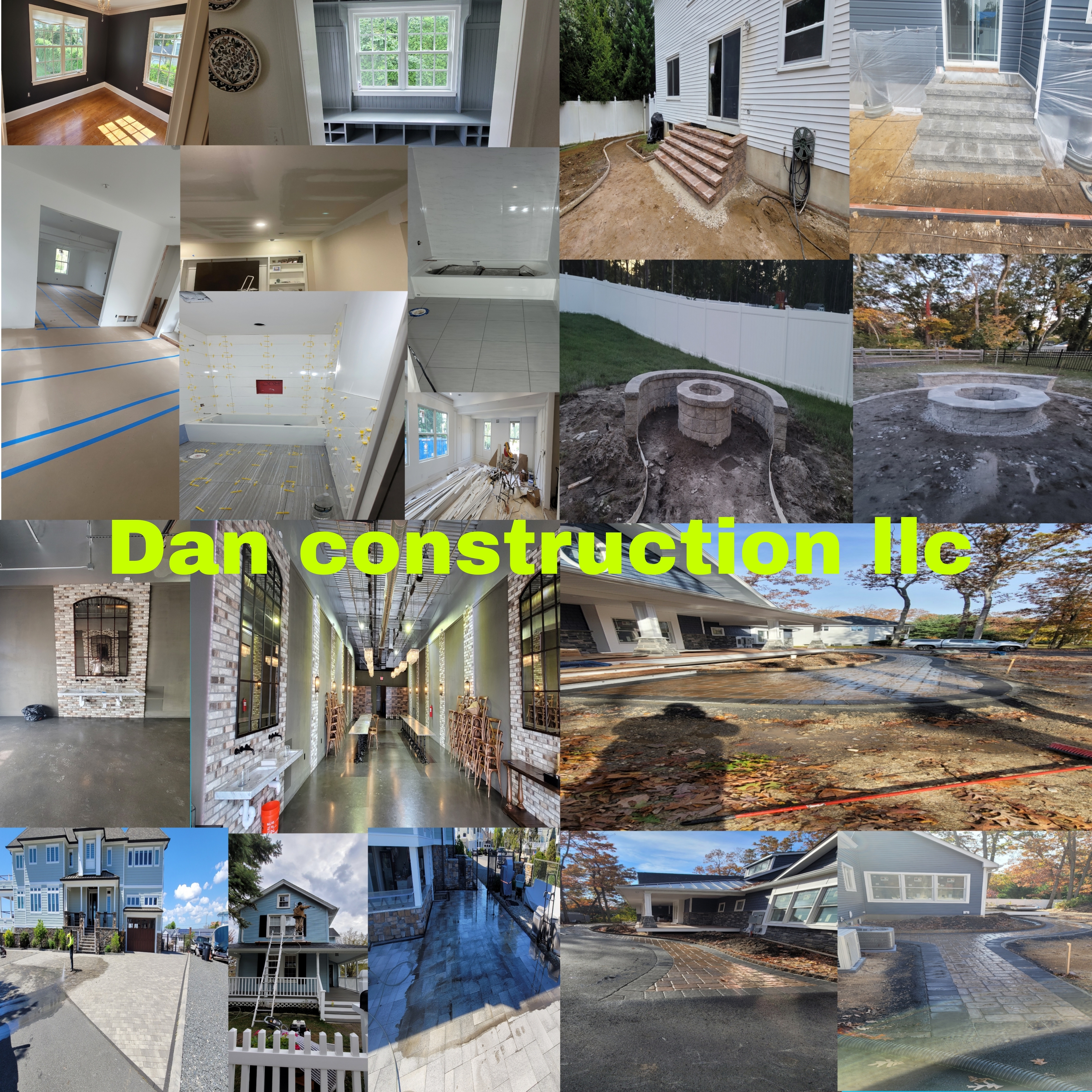 Dan construction logo