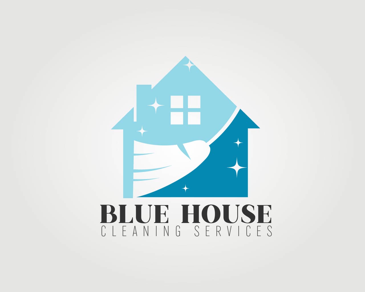Logo for Blue House Cleaning Services