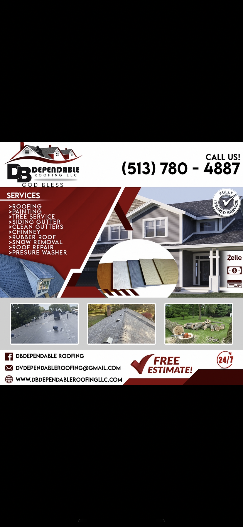 DB DEPENDABLE ROOFING LLC logo