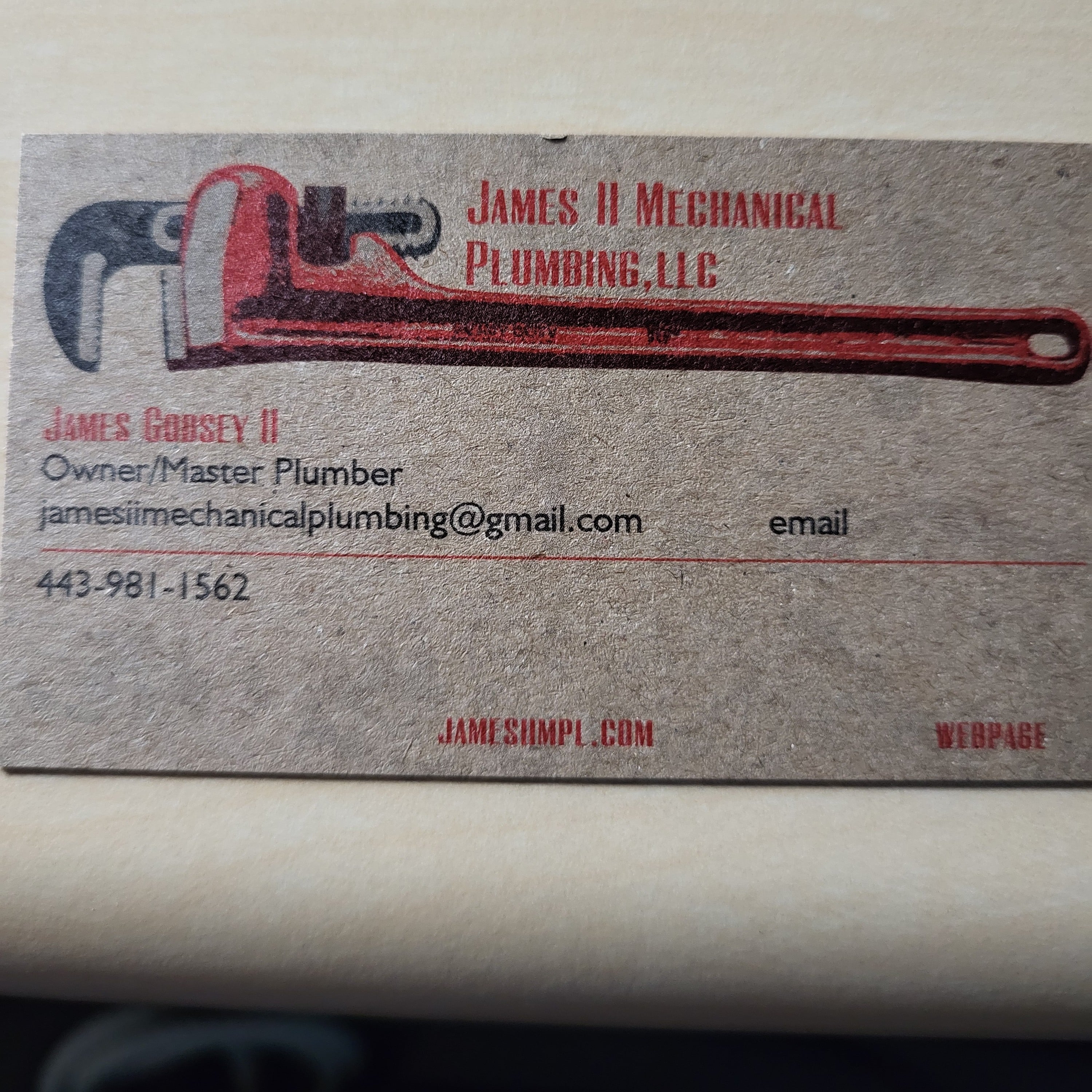 Avatar for JamesIIMechanical Plumbing, LLC