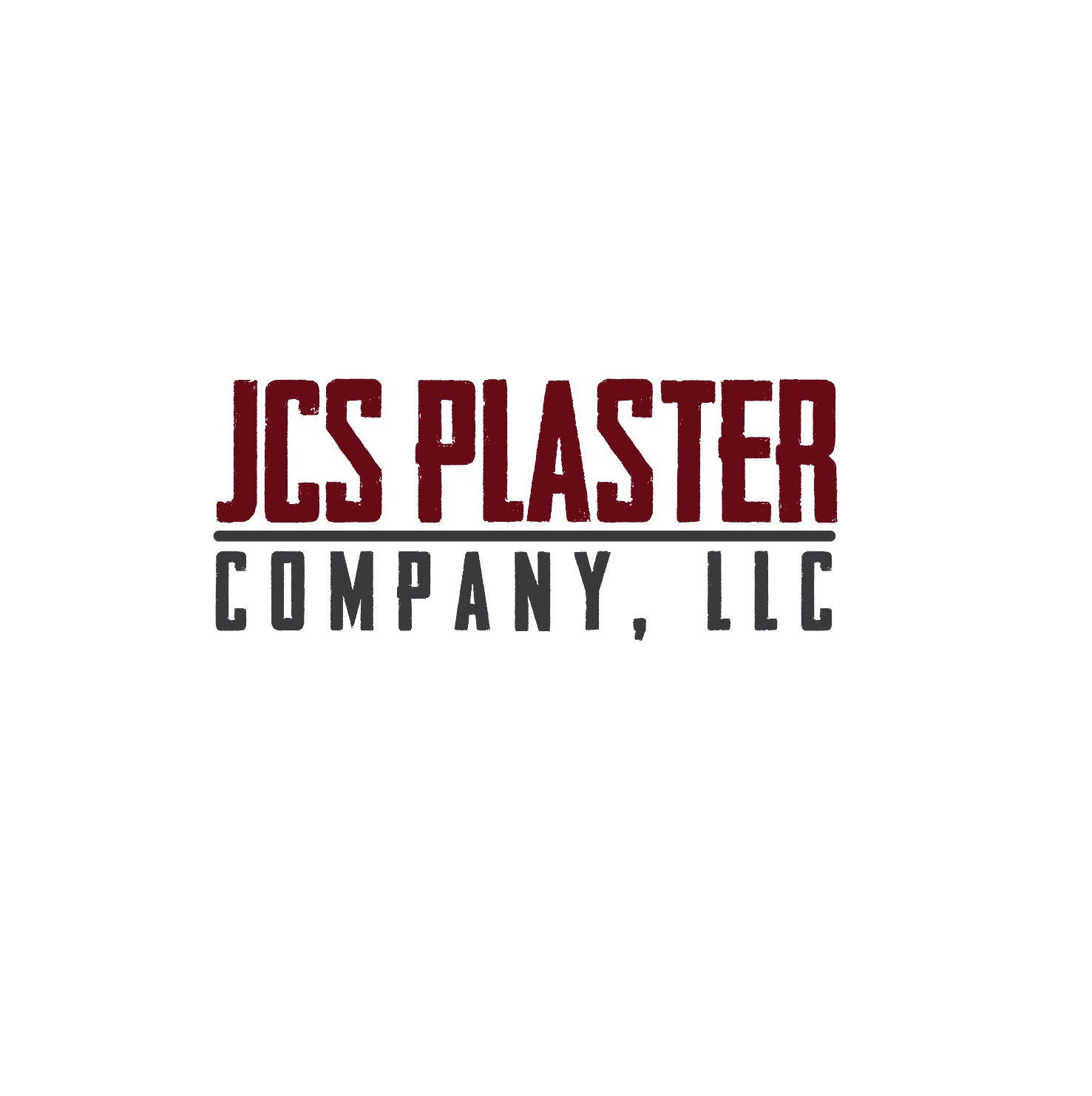 Logo for JCS PLASTER CO.
