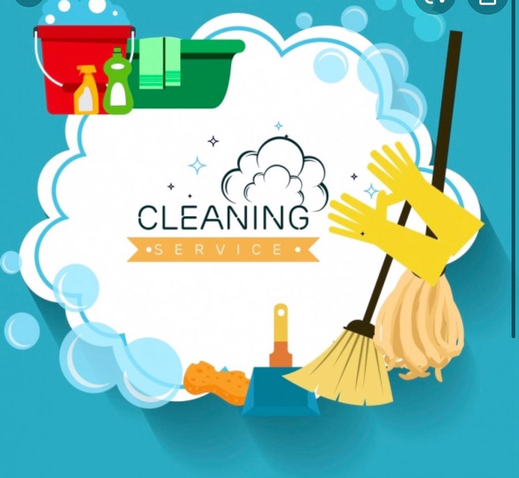 K.D. House cleaning logo