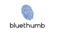 Logo for bluethumb