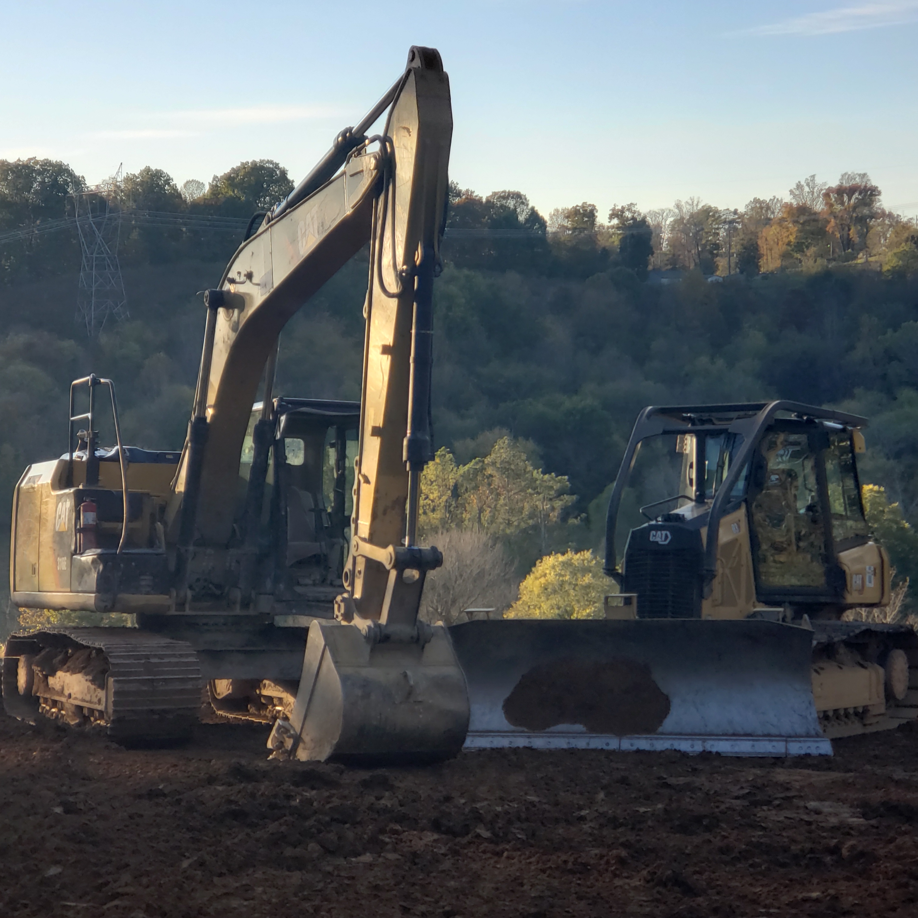 Clear Cut Land Clearing and Excavating logo