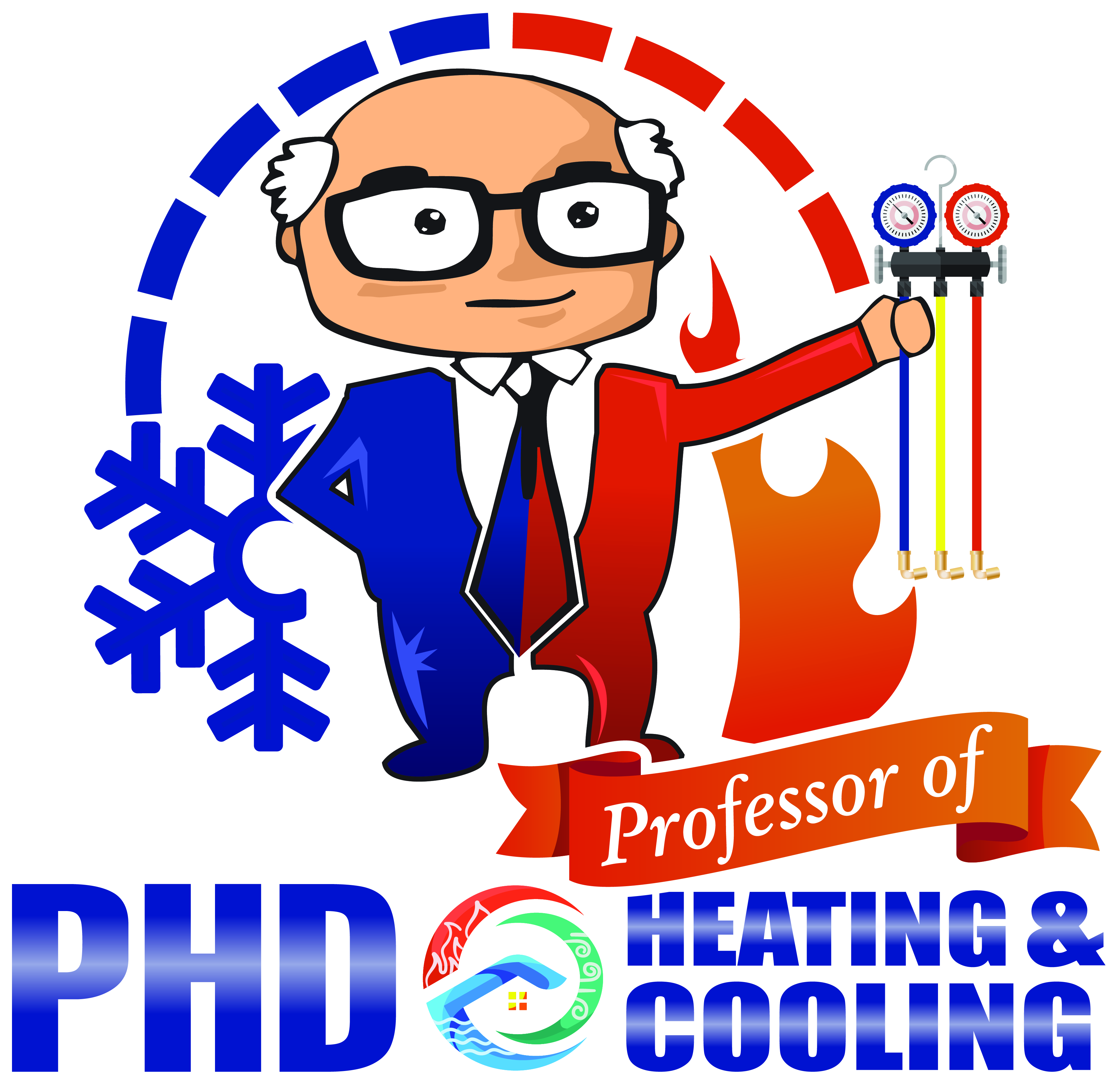 Logo for PHD Heating and Cooling