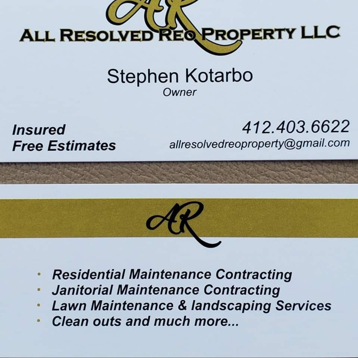 All Resolved Reo Property LLC logo