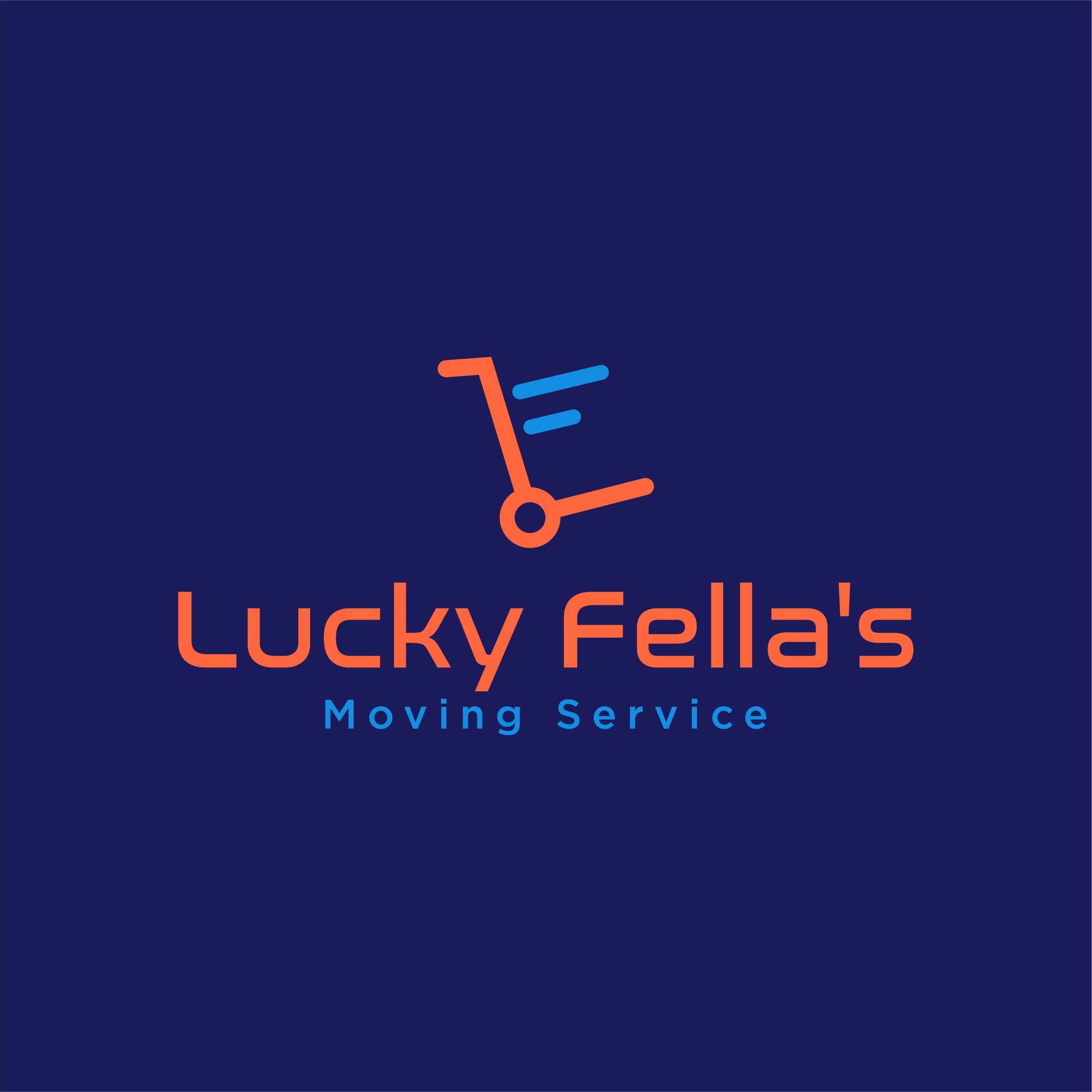 Lucky Fella's Moving Service logo