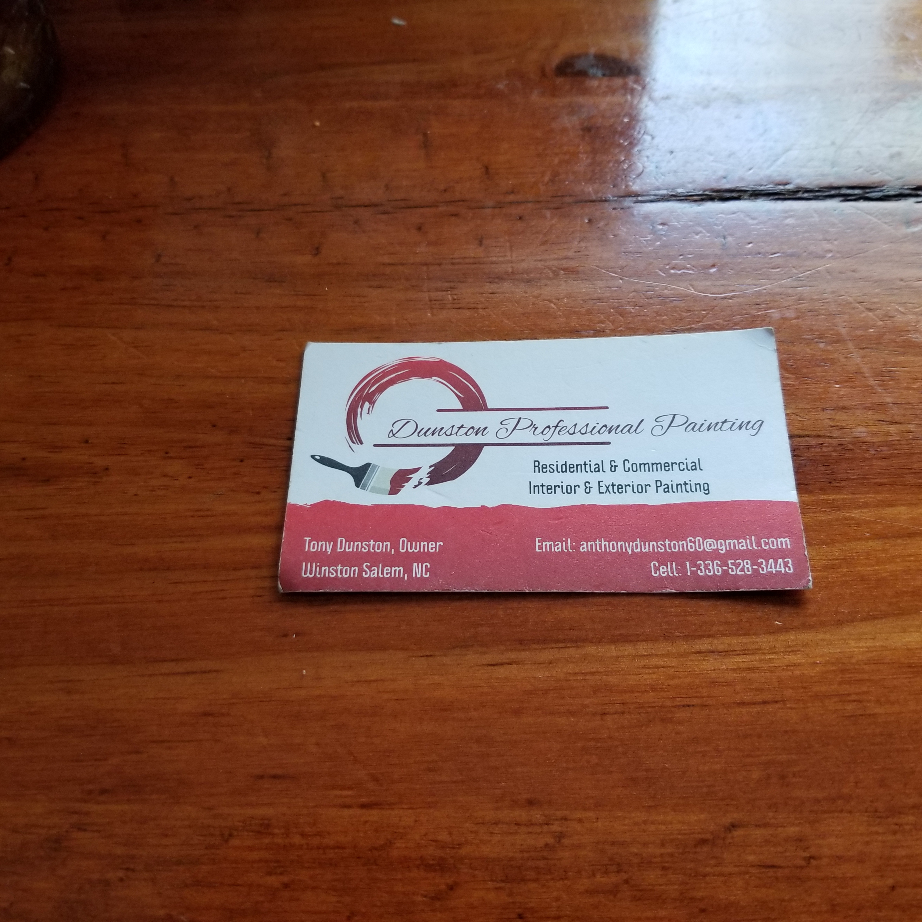 Logo for Dunston Professional Painting