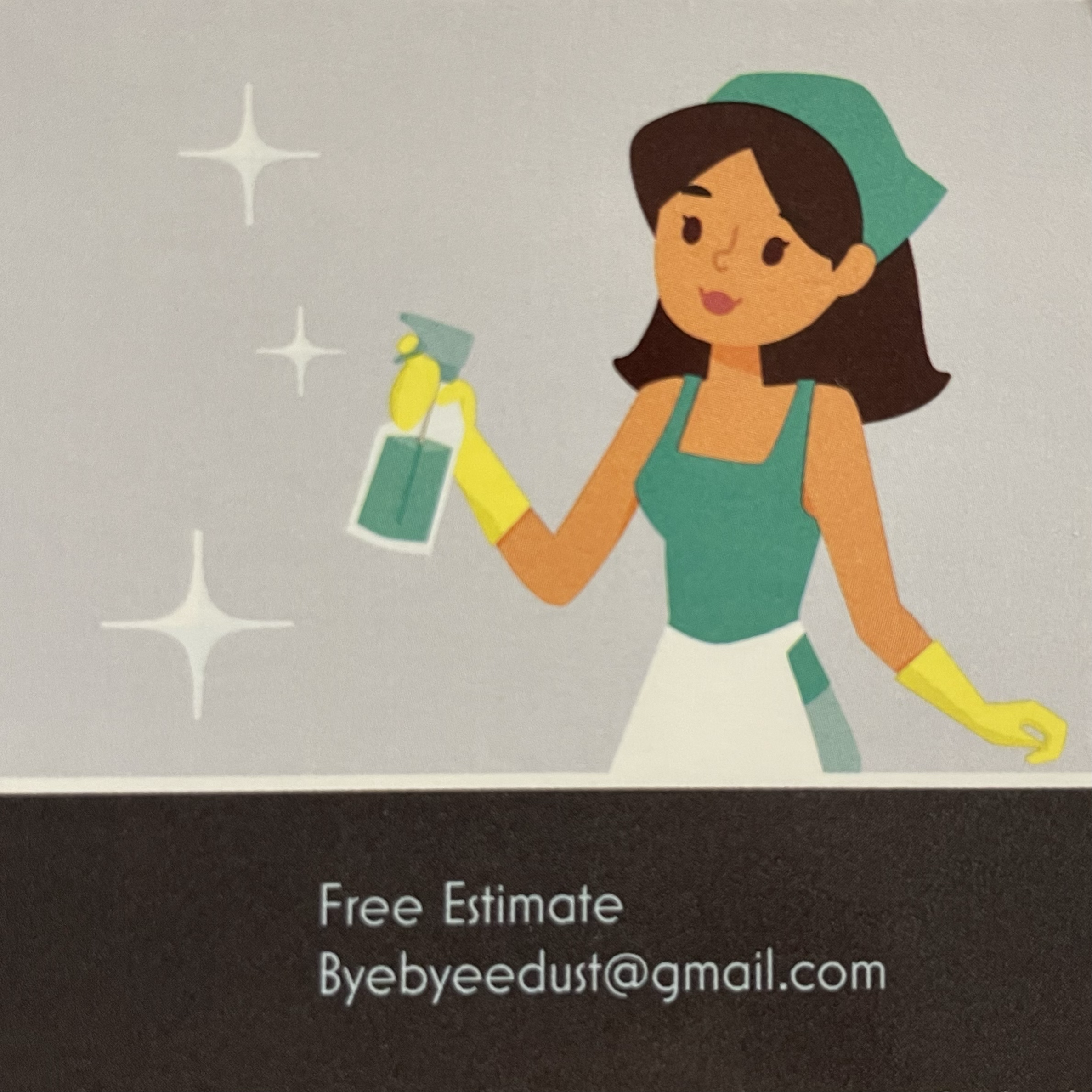 Logo for Bye Byee Dust Cleaning Services